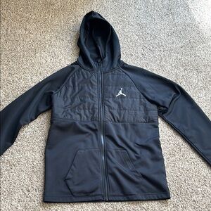 Jordan Black Hooded Jacket for Men